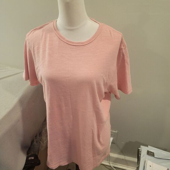Rag & Bone Pink Oversized Cotton Shirt Size Small - Picture 1 of 9